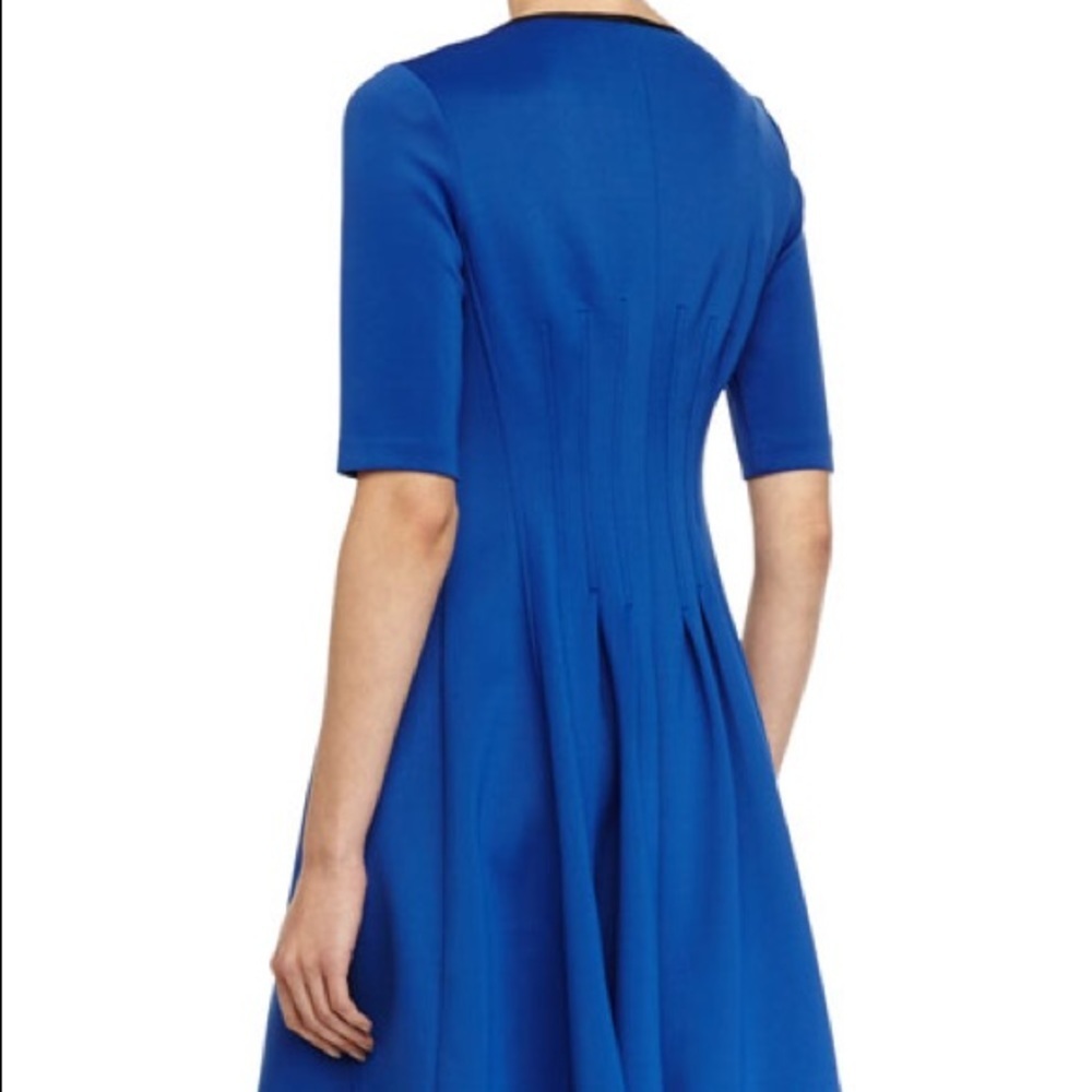 Betsey Zip-Front Fit-and-Flare Dress, Size 10 - Picture 5 of 12